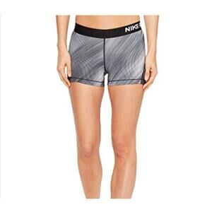 Nike Pro Cool Shorts Women’s XL Gray Compression Training Spandex
